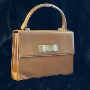 Scuola del Cuoio Tan Leather Handbag